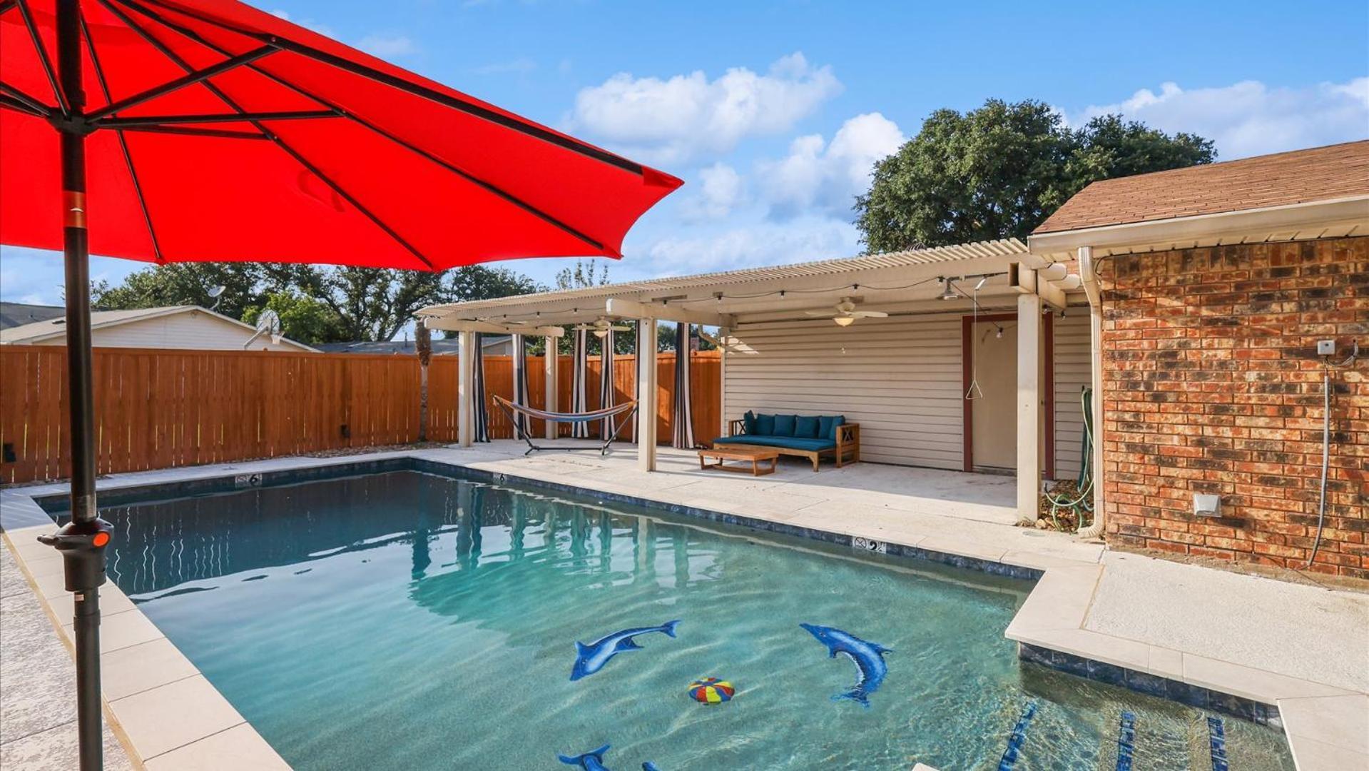 Spectacular 4Br 2,5Ba Holiday Home With Pool And Grill Carrollton Exterior foto